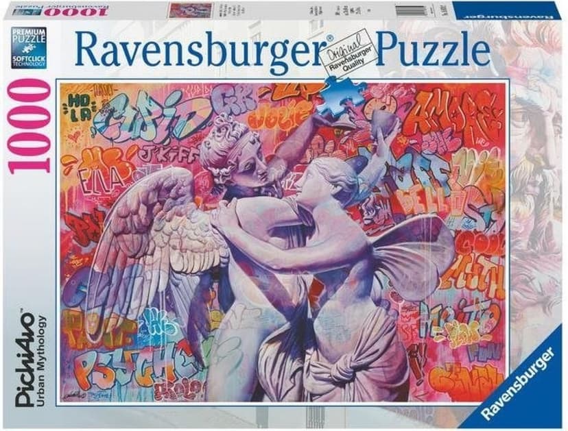 Puzzle Ravensburger Amor a Psýché 1000 dílků