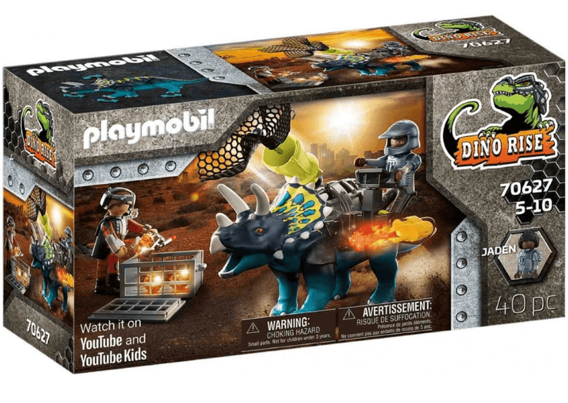 Stavebnice Playmobil Triceratops, 40 dílků