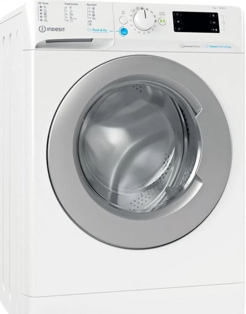 Pračka Indesit, 1200 ot/min, B, 7 kg