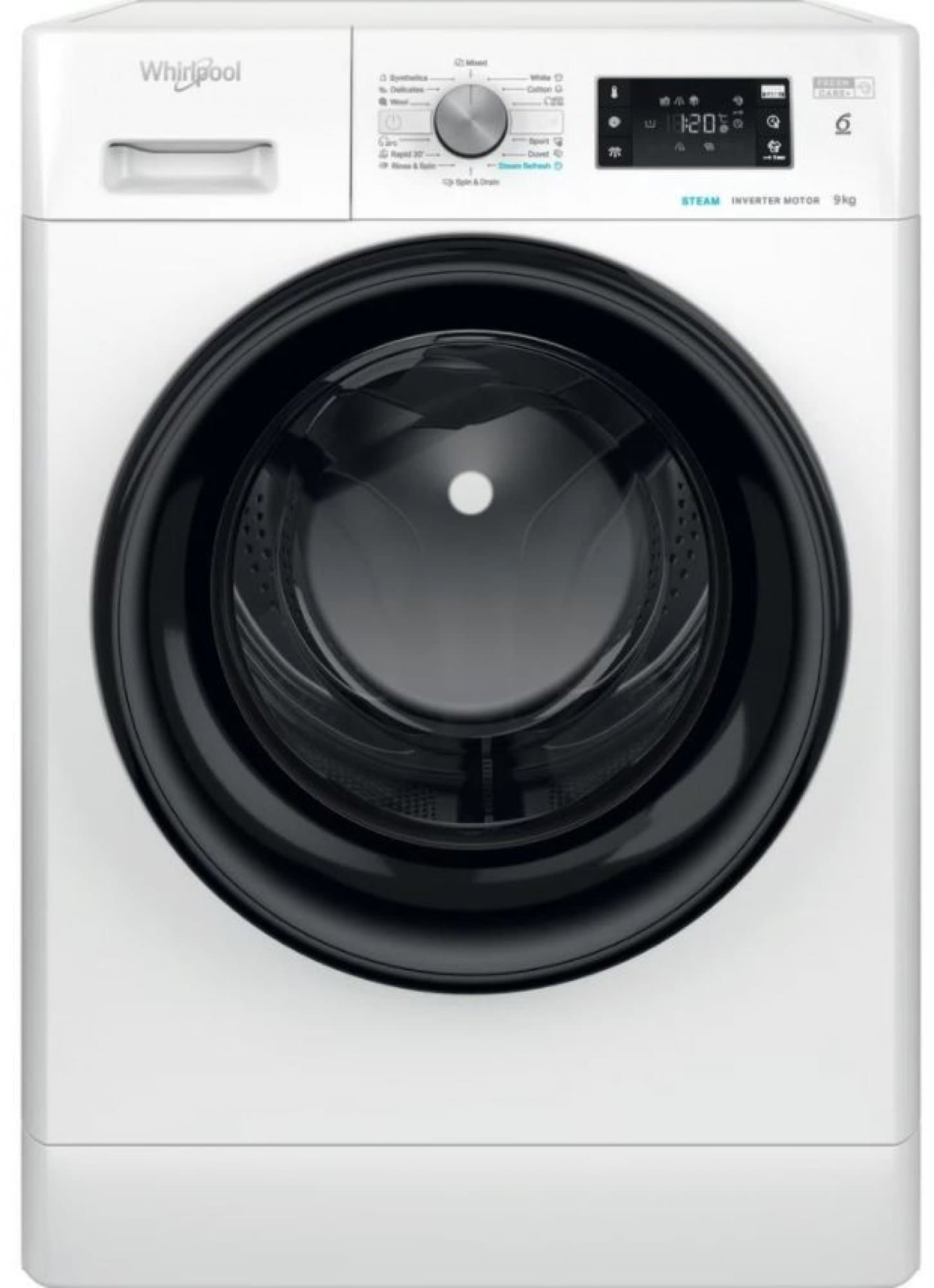 Pračka Whirlpool, 1400 ot/min, A, 9 kg