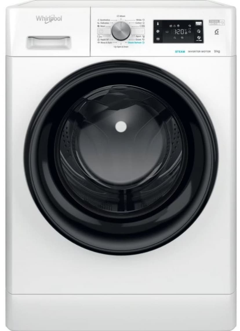 Pračka Whirlpool, 1400 ot/min, A, 9 kg