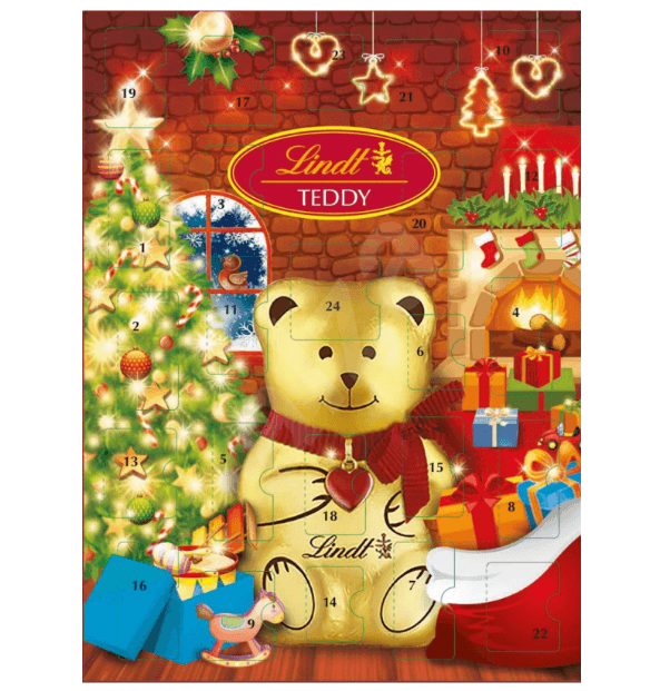 Adventní kalendář LINDT Teddy