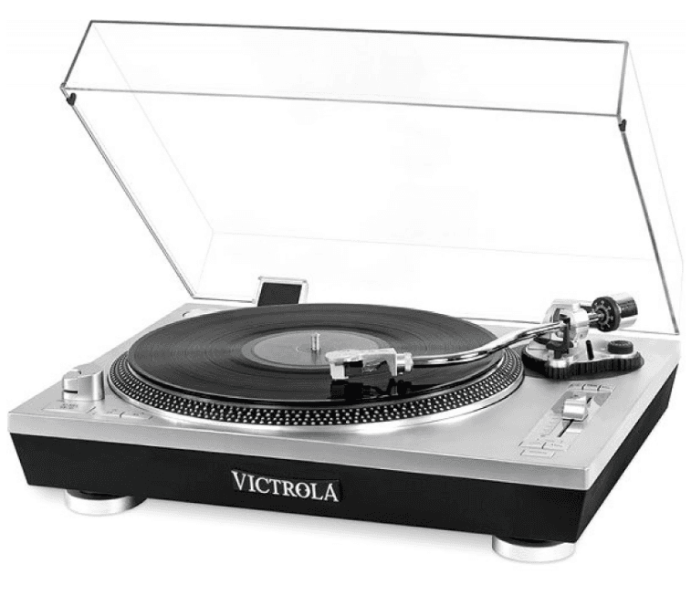 BT gramofon Victrola, digitalizace, USB