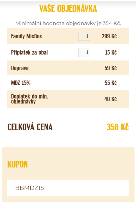 Sleva 15% na jídlo z Bageterie Boulevard