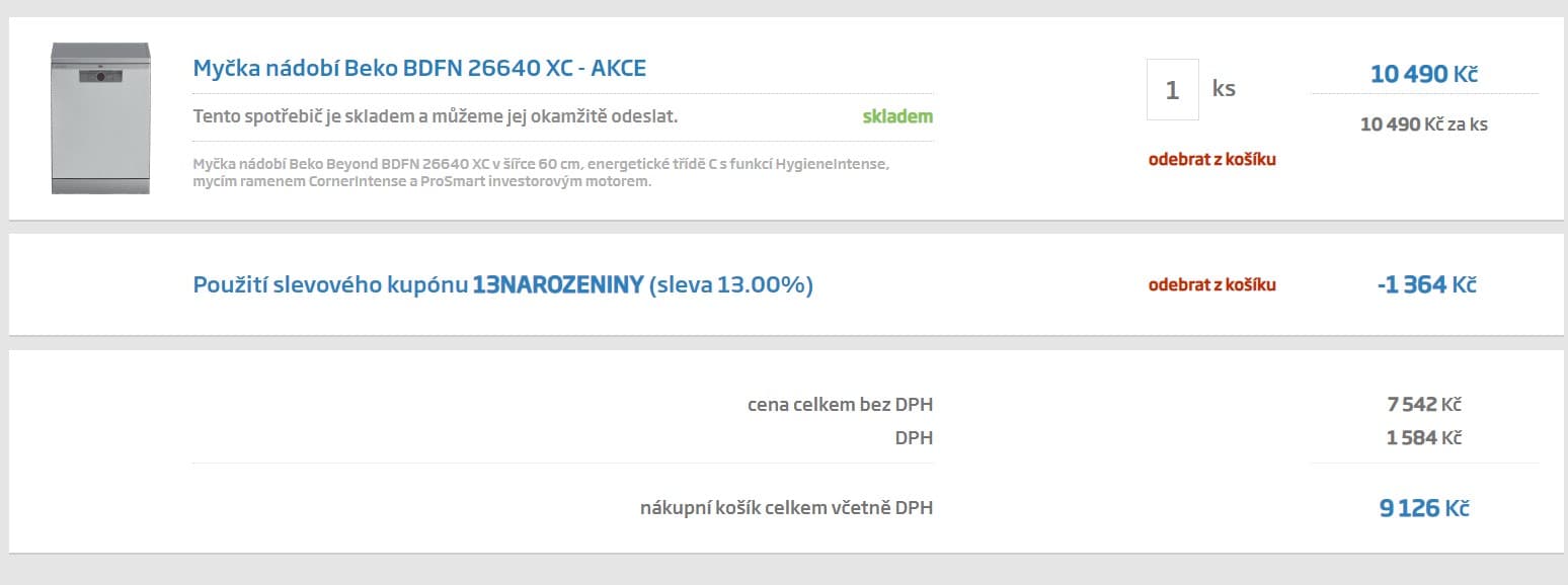 Myčka nádobí Beko, 60 cm, C, 16 sad