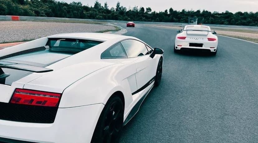 Jízda v Lamborghini Gallardo na okruhu