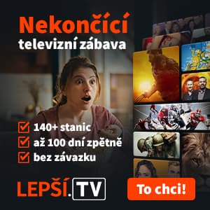 Lepší.tv - 10 dní za 1 Kč (152 stanic + HBO)
