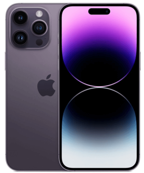 Apple iPhone 14 Pro Max, 128GB, Deep Purple