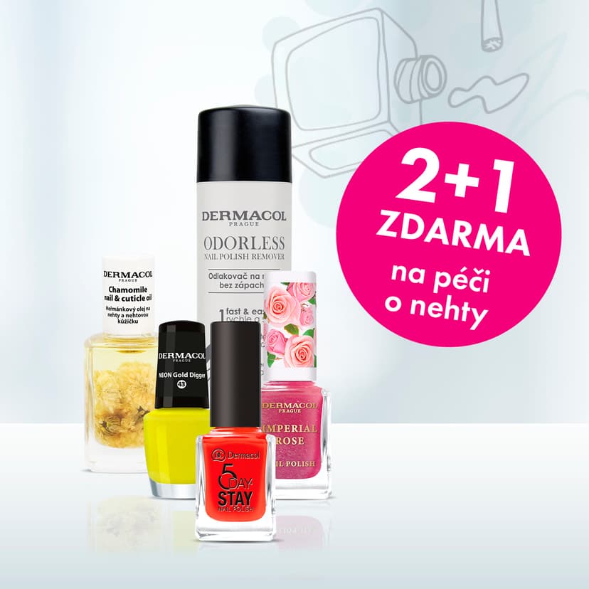 Akce 2+1 zdarma na péči o nehty