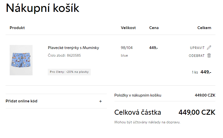 Lindex - sleva 20% na plavky