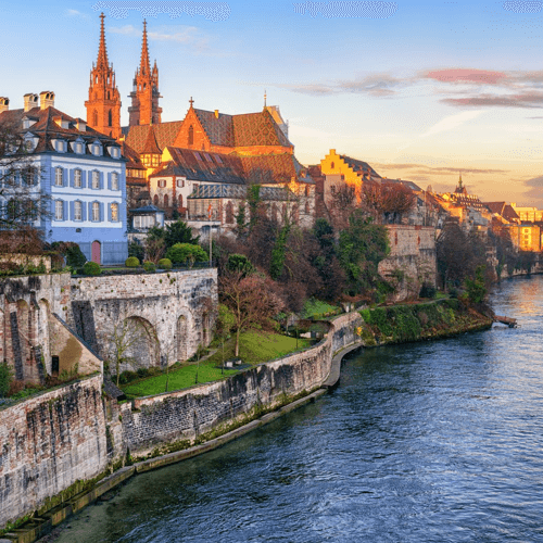 Zpáteční letenky Praha - Basilej