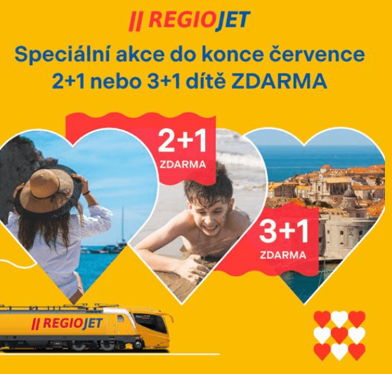 Dítě zdarma vlakem do Chorvatska