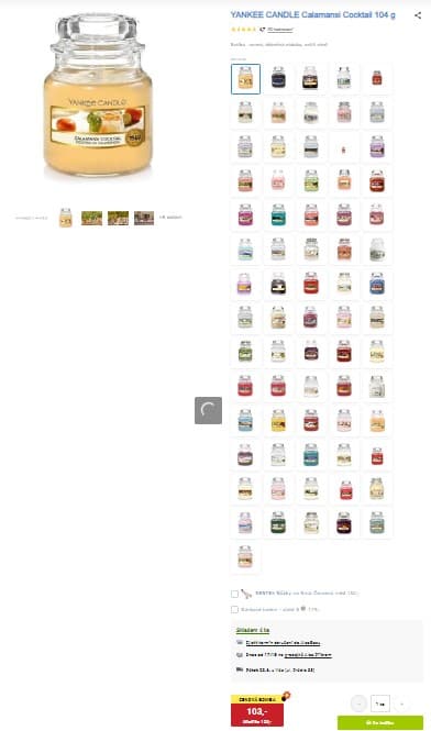 Yankee Candle Calamansi Cocktail 104 g