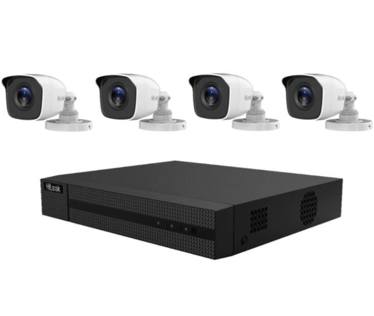 Bezpečnostní set HiLook, 4 kamery, 1TB HDD