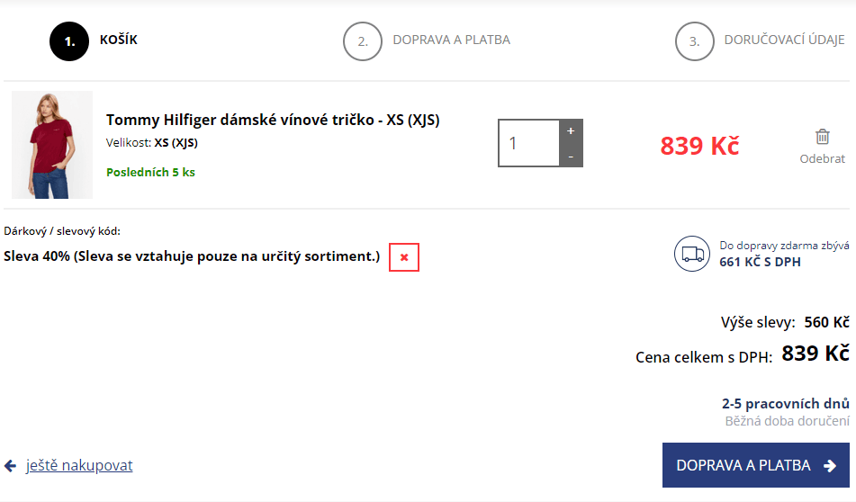 Mode.cz - extra sleva 40% na novinky