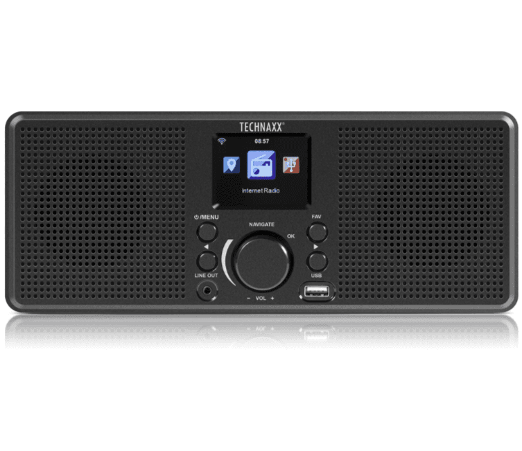 Internetové stereo rádio Technaxx, wifi, 2x2W