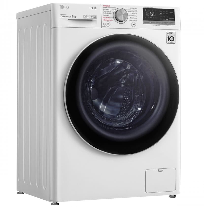 Whirlpool 9kg, 1360ot., pára, Wifi, ThinQ 