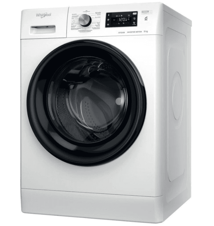 Parní pračka Whirlpool 9kg, 1400ot., A