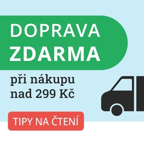 Doprava zdarma při nákupu nad 299 Kč