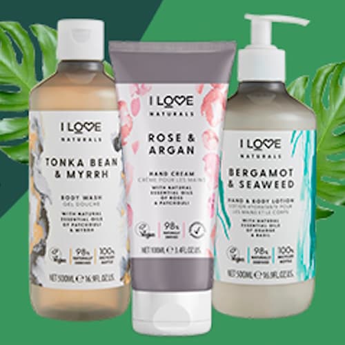 Akce 2+1 zdarma na I LOVE Naturals