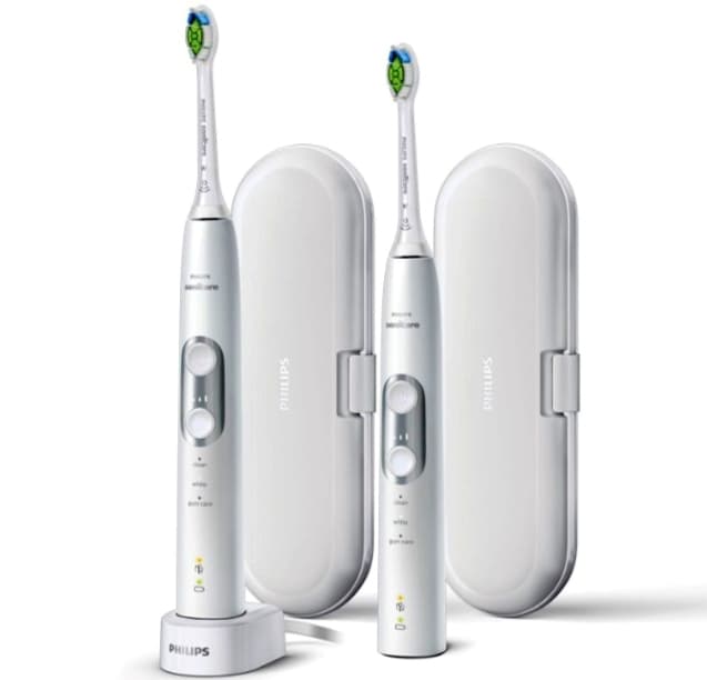 2x el. zubní kartáčky Philips Sonicare
