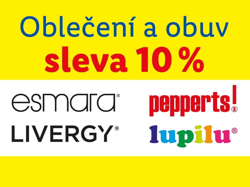 lidl-shop - sleva 10% na veškerou módu