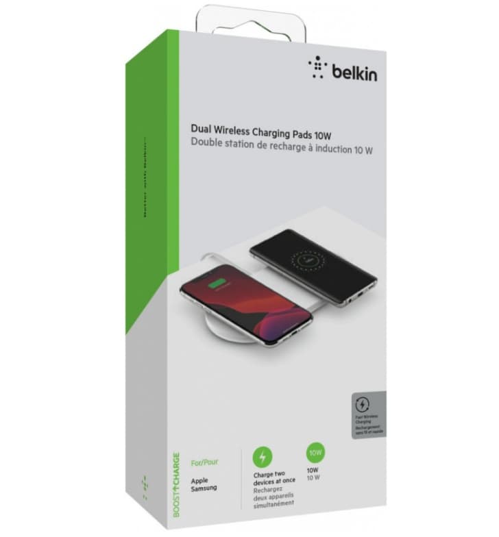 Bezdrátová nabíječka Belkin, dual, 10W