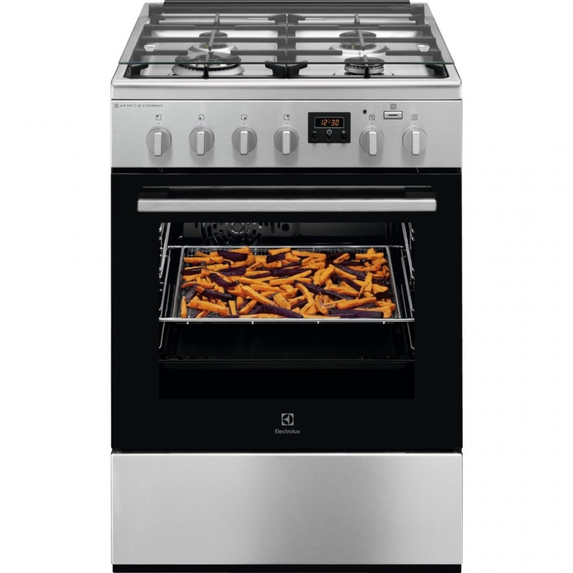 Komb. sporák Amica, 58 l, SteamBake, A