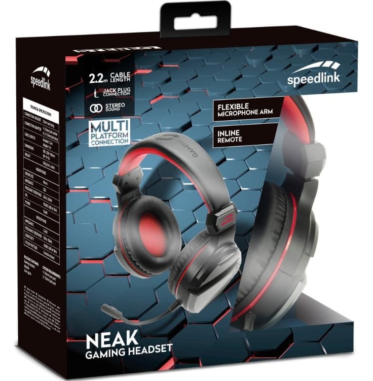Sluchátka Speedlink NEAK, PS4
