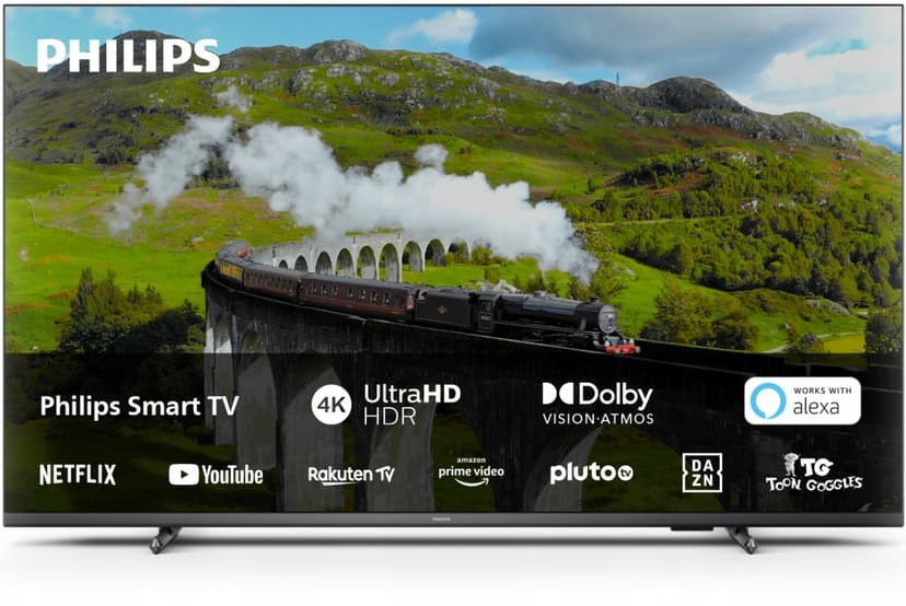 4K Smart TV, HDR, Atmos, 189cm, Philips