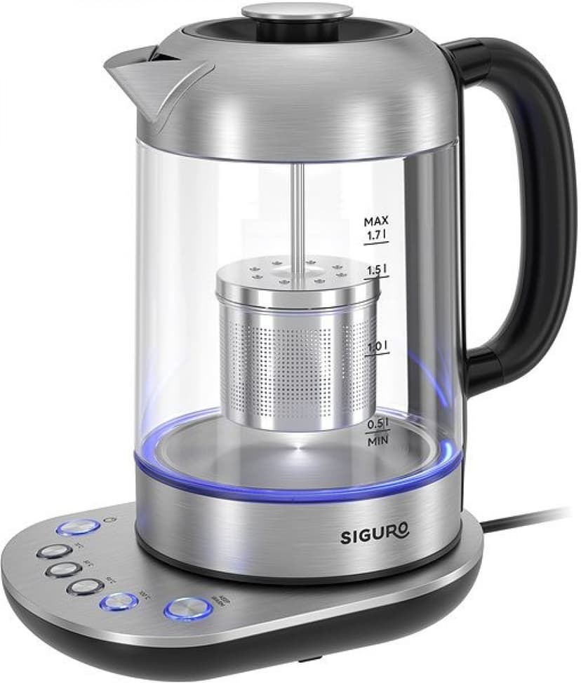 Rychlovarná konvice Siguro, 1,7 l, nast. teploty