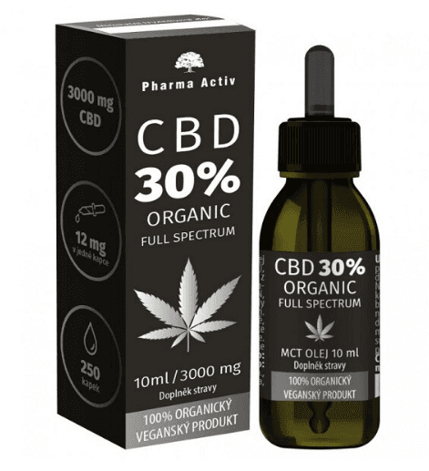 Akce 1+1 na CBD oleje Pharma Activ