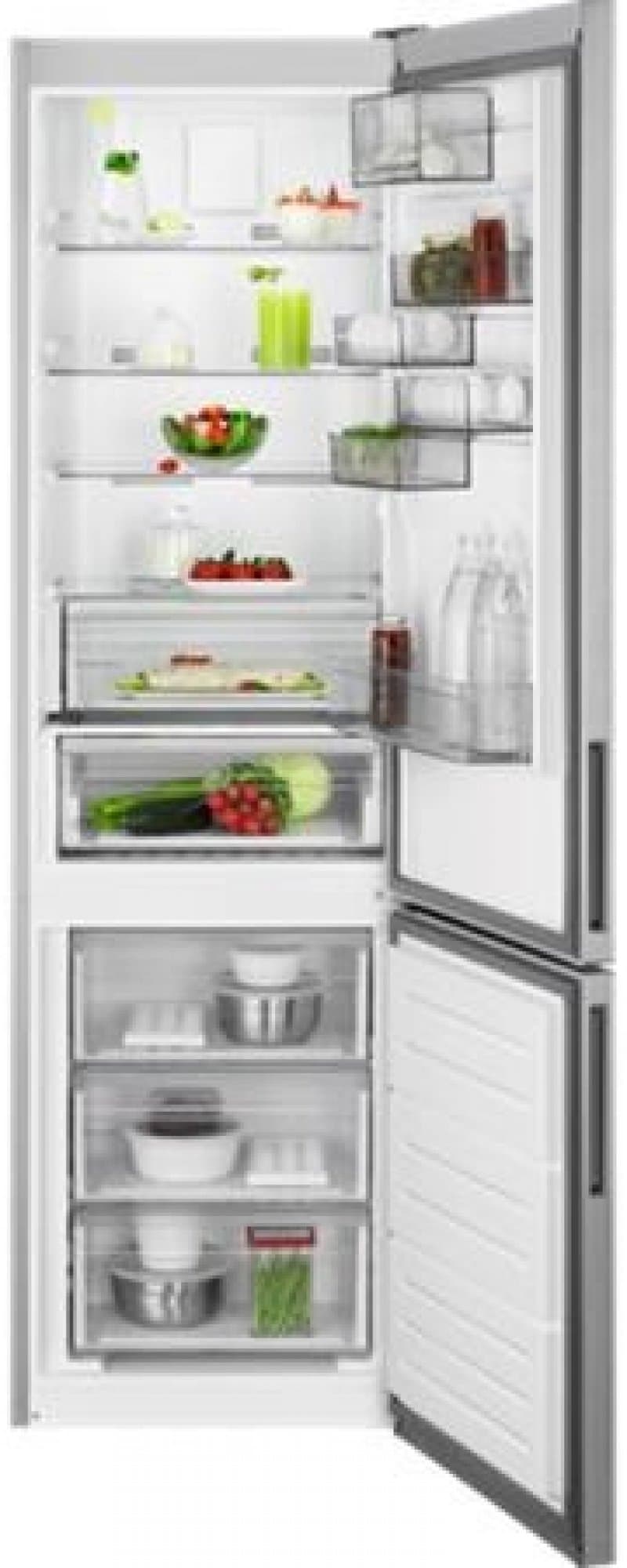 Komb. lednice AEG, 367 l, 201 cm