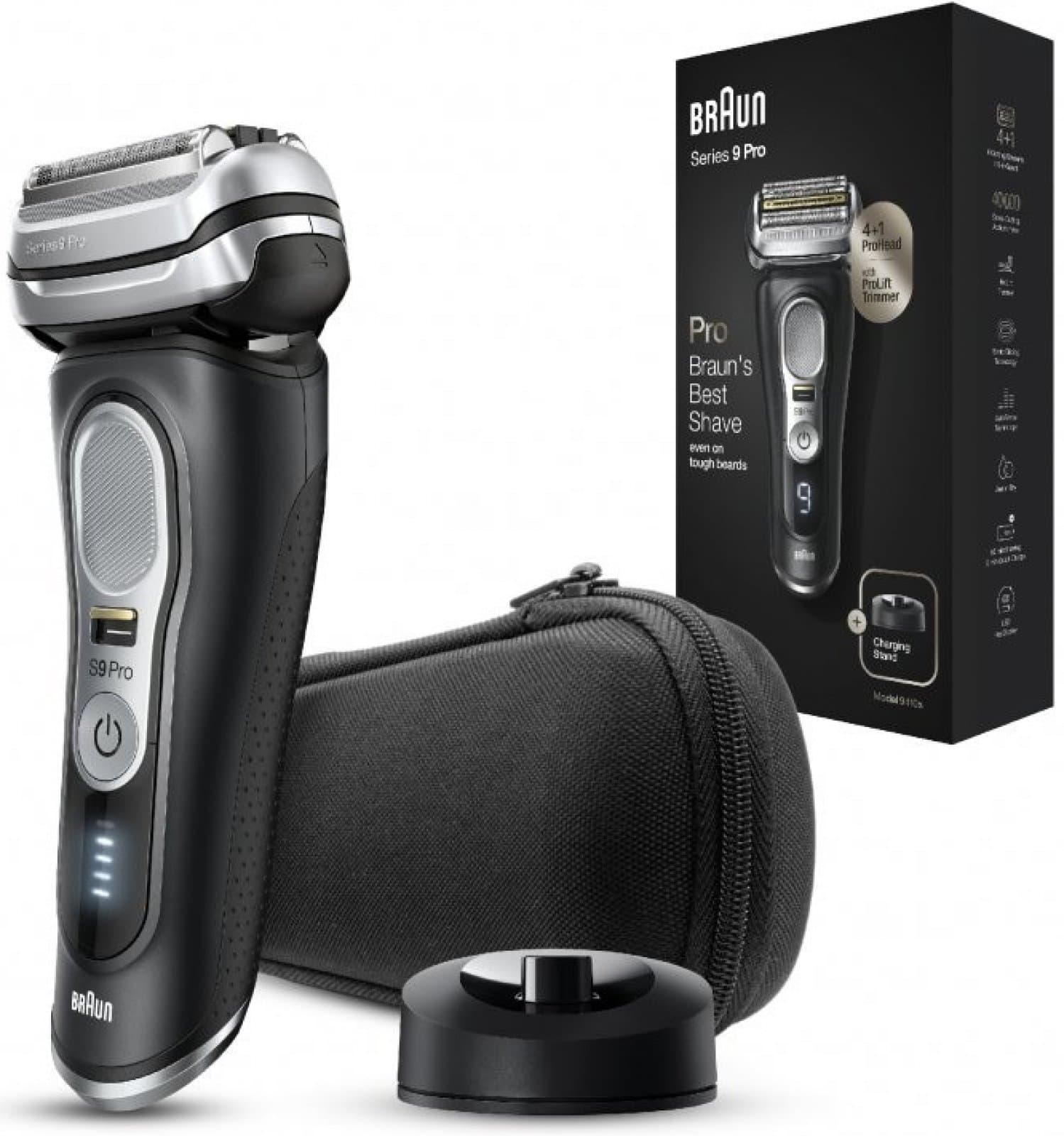 Holící strojek Braun Series 9 Pro Wet&Dry 