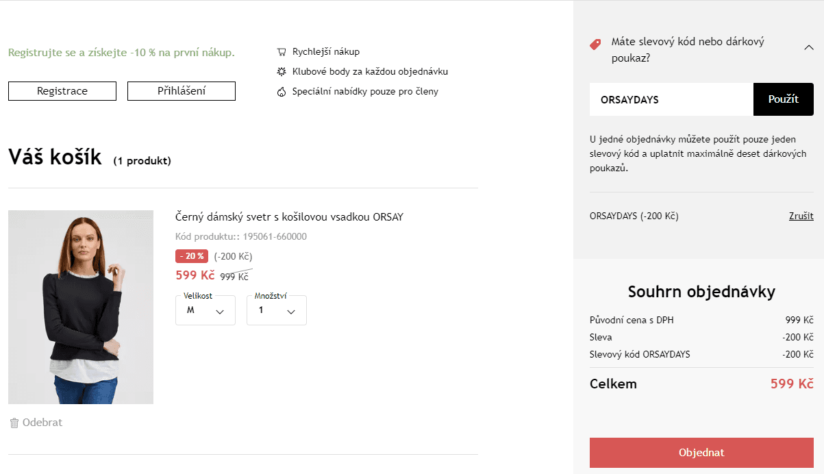 Extra sleva 25% na vše v Orsay