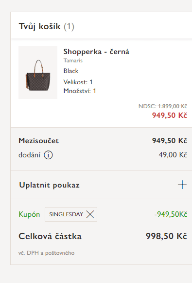 Tamaris - sleva 50% na vybrané modely