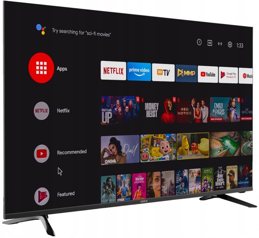 4K Smart TV, Android, 127cm, HDR, Vivax