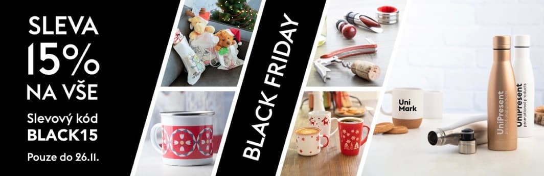 Black Friday - Sleva 15% na vše