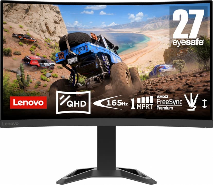 Prohnutý PC monitor Lenovo 27", repro