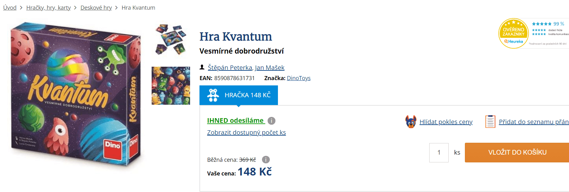 Společenská hra Kvantum