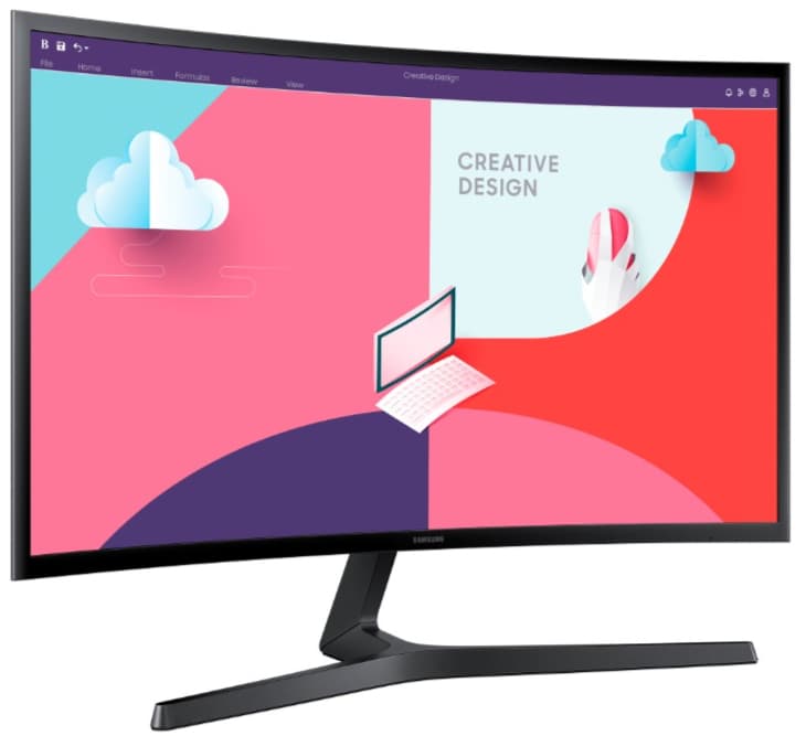 Prohnutý PC monitor Samsung 27"