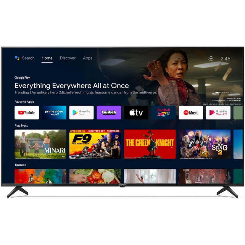 4K, Android TV, Smart, 177cm, Sharp