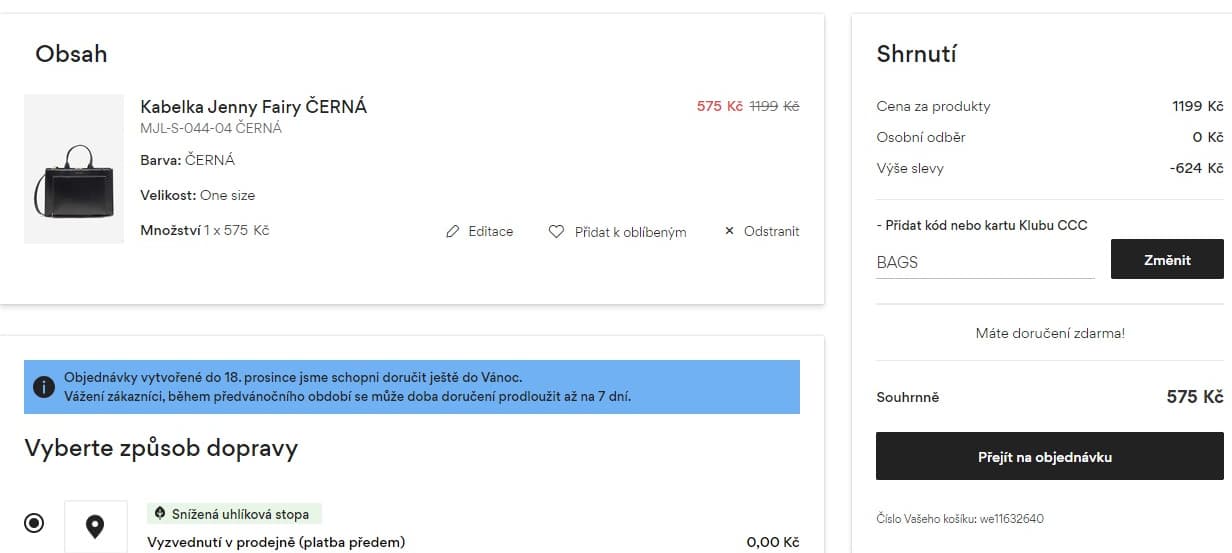 Sleva 40% na kabelky, tašky a batohy