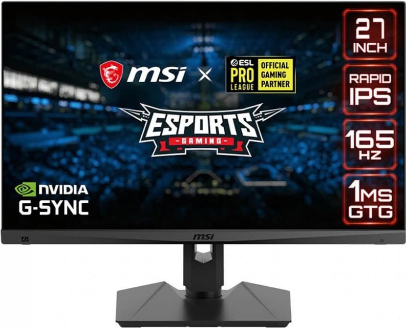 Herní monitor MSI 27", Quad HD, 165Hz