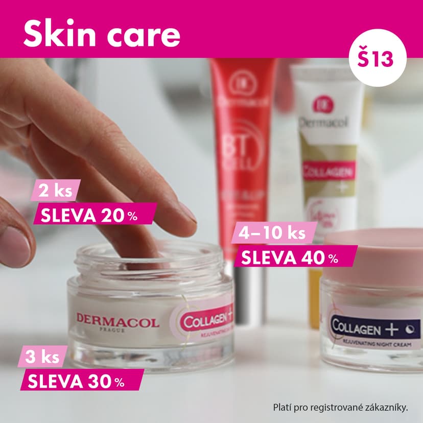 Sleva až -40% na pleťovou kosmetiku