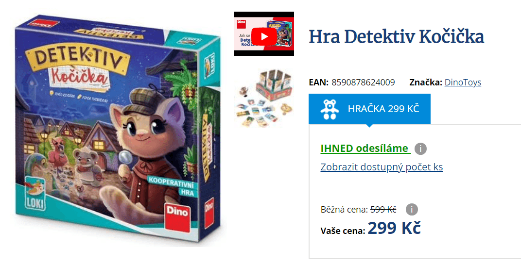 Hra Detektiv Kočička