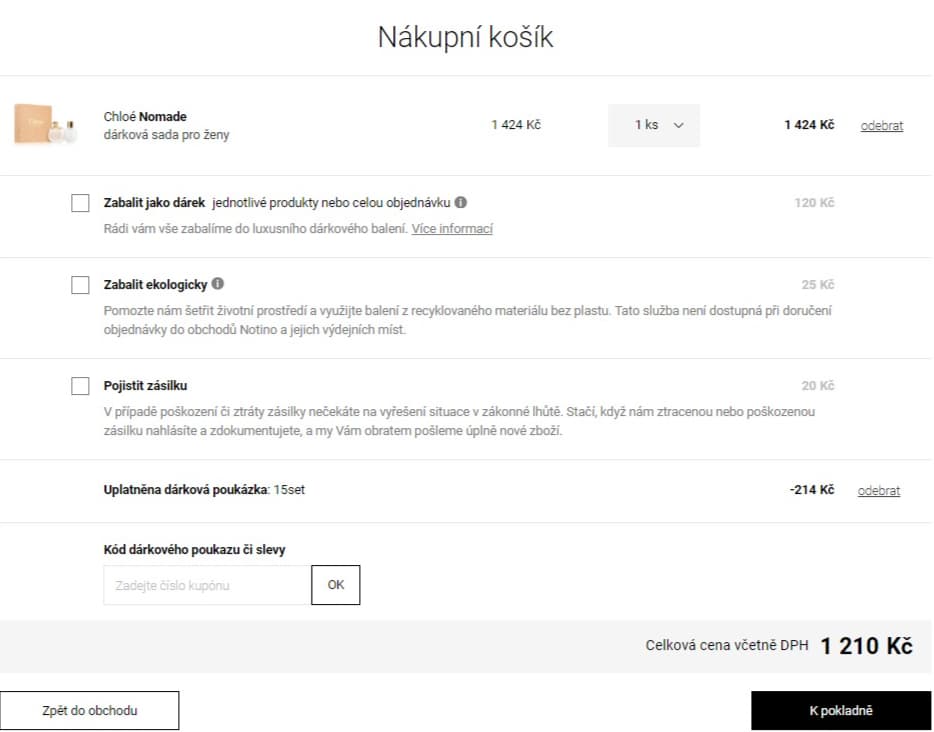 Notino.cz - slevové akce a kupóny