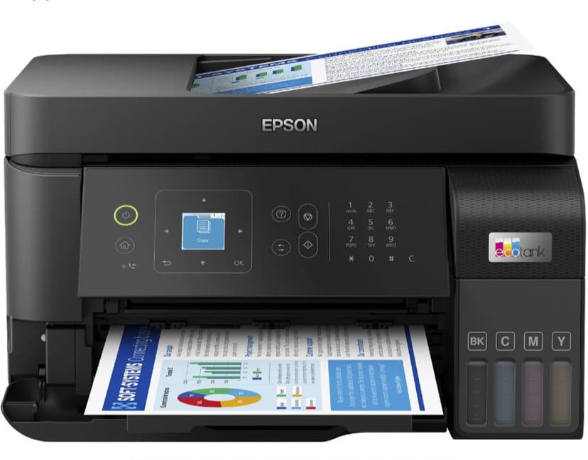 Ink barva multifunkce Epson, Wifi, tank