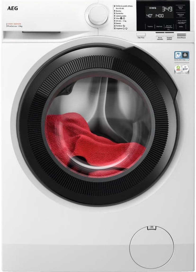 Parní pračka AEG 9 kg, 1400ot., ProSense