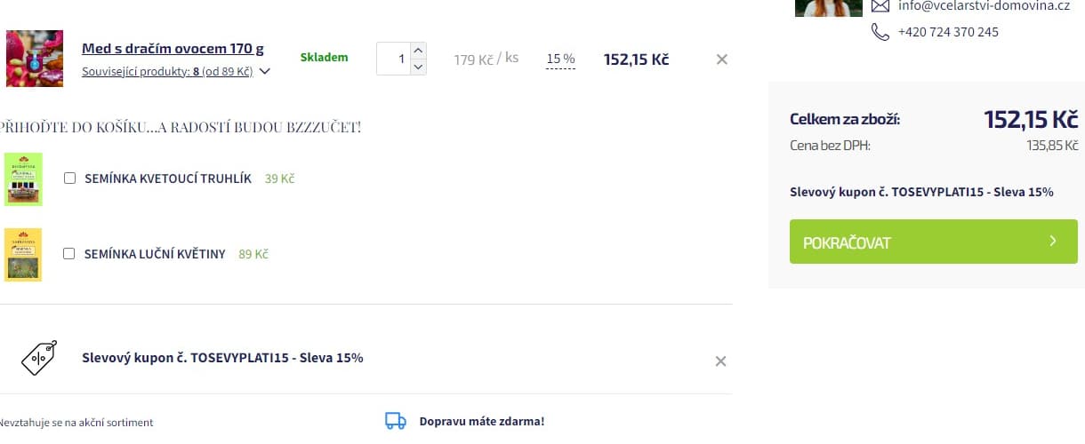 Vcelarstvi-Domovina - sleva 15% na vše + DZ